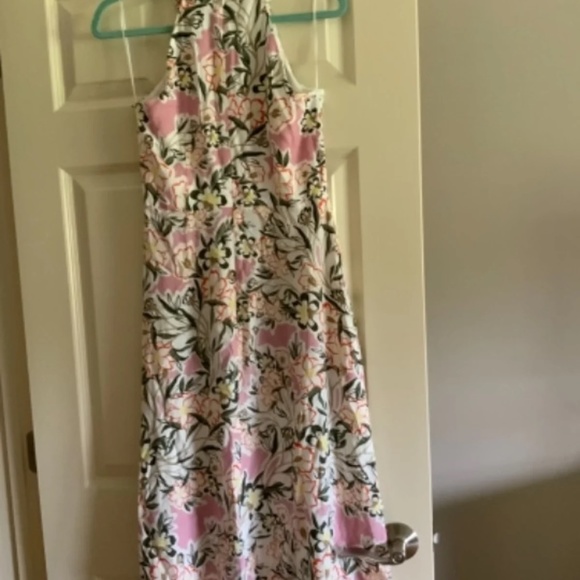 Ann Taylor Midi Dress Sz 6P - Picture 3 of 3